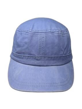 Hollywood Color Company Blue Army Cap One Size Adjustable Slideback Cotton Hat